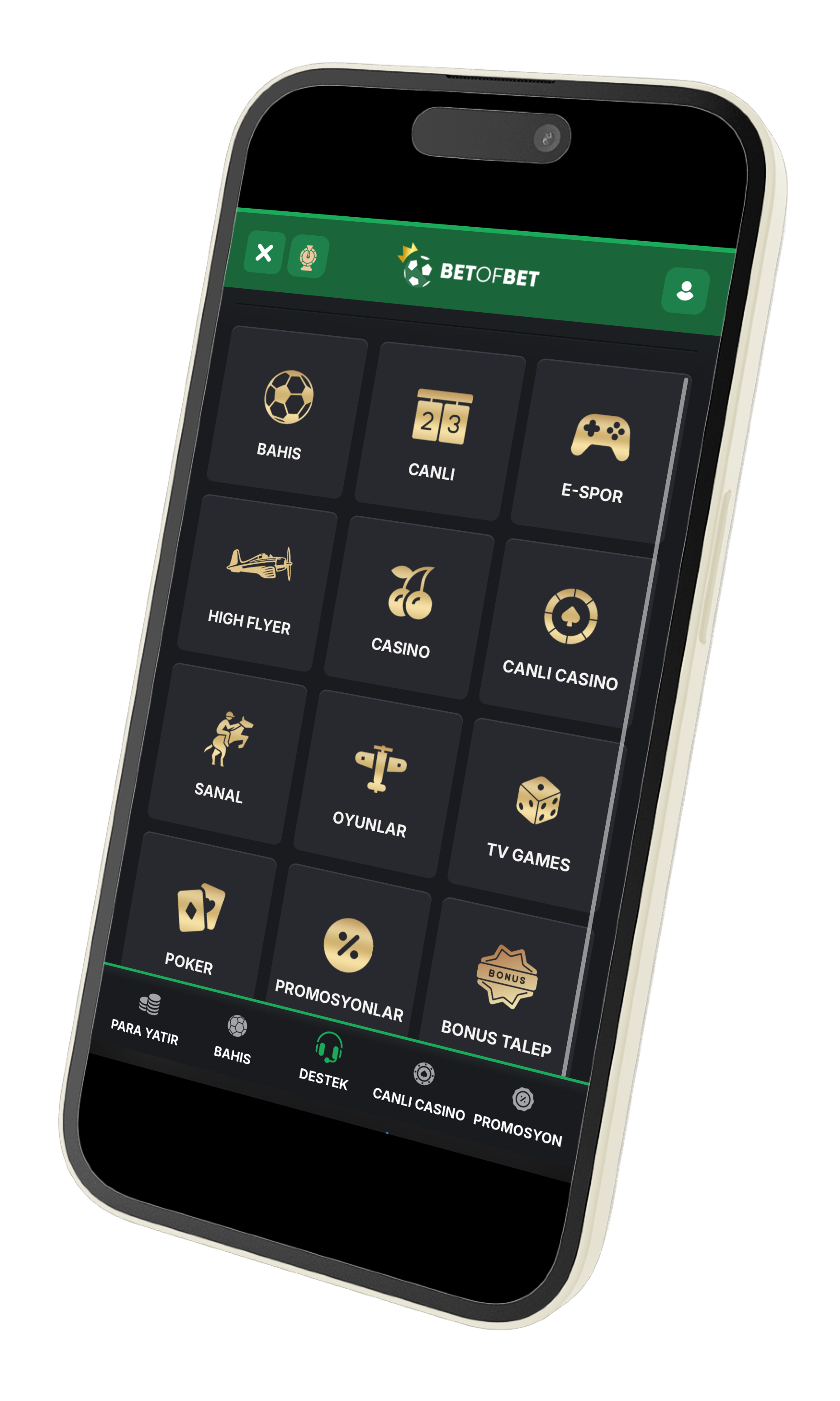 betofbet App Interface